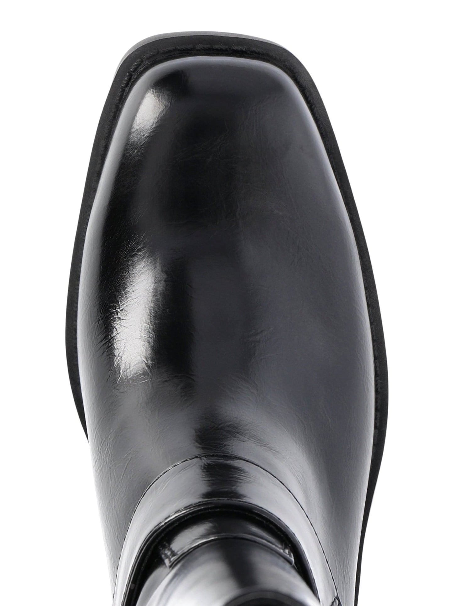 thumbnail image 7 of Time and Tru Women's Moto Hardware Boots, Sizes 6-11, Wide Width Available, 7 of 7