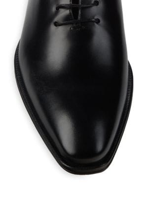 Mezlan
Chiseled-Toe Leather Derbys