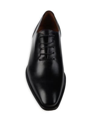 Mezlan
Chiseled-Toe Leather Derbys