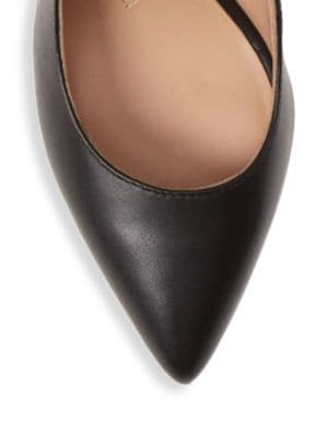 Charles David
Vibe Point-Toe Leather & Suede Pumps