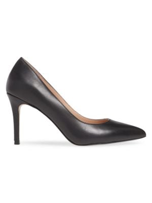 Charles David
Vibe Point-Toe Leather & Suede Pumps
