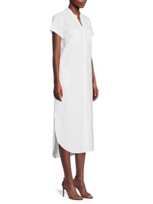 Saks Fifth Avenue
Pocket Detail Linen Blend Midi Dress
