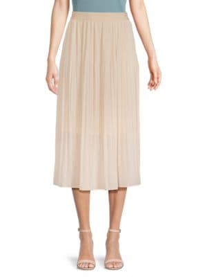 Adrianna Papell
Chiffon Illusion Midi Skirt