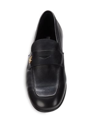 John Galliano
Logo Leather Penny Loafers