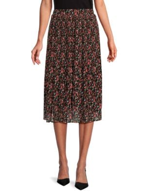 Saks Fifth Avenue
Floral Plisse Midi Skirt