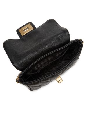 Karl Lagerfeld Paris
Agyness Quilted Leather Textured Crossbody Bag