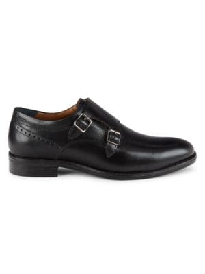 Johnston & Murphy
Brisbane Leather Monk Shoes