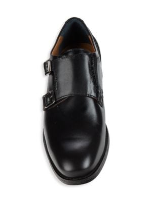 Johnston & Murphy
Brisbane Leather Monk Shoes