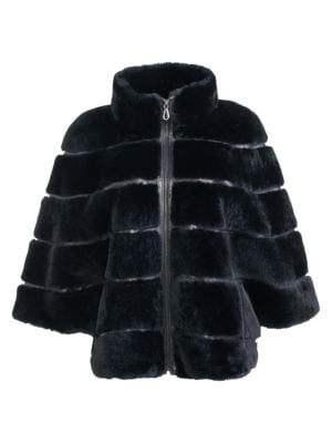 WOLFIE FURS
Made For Generations™ Channel Quilt Shearling Caplete
