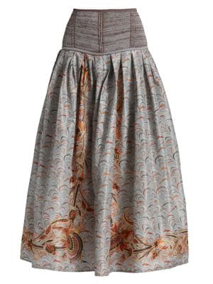 Ulla Johnson
Lena High Waisted Midi Skirt