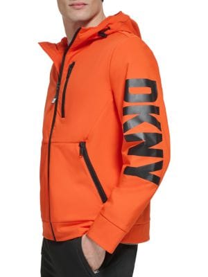 DKNY
Logo Hooded Zip Jacket