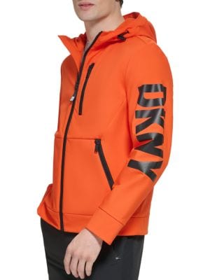 DKNY
Logo Hooded Zip Jacket
