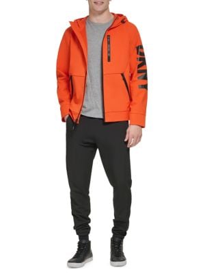 DKNY
Logo Hooded Zip Jacket