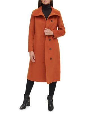 Kenneth Cole
Melton Wool Blend Peacoat