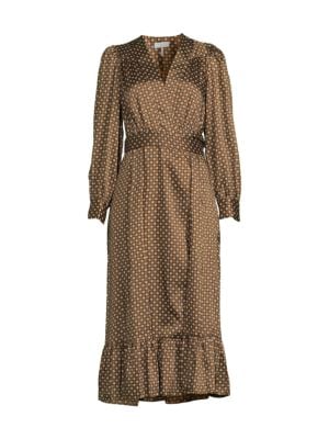 Sandro
Janine Floral Midi Wrap Dress