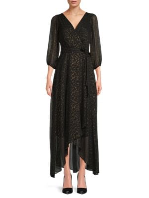 DKNY
Abstract Print Surplice Maxi Dress
