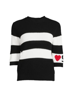 Sonia Rykiel
Striped Wool & Cashmere Sweater