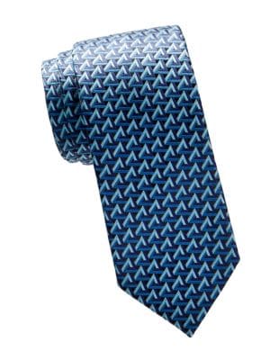 Ermenegildo Zegna
Silk Geometric Tie