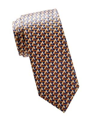 Ermenegildo Zegna
Silk Geometric Tie