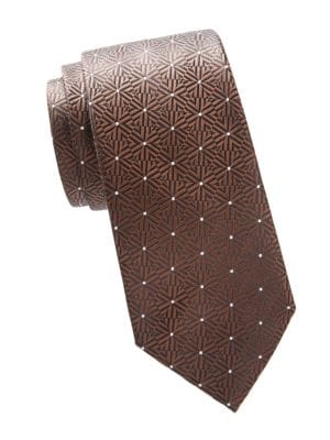 Ermenegildo Zegna
Silk Geometric Tie