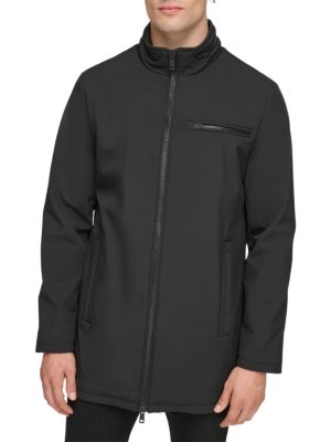 Kenneth Cole
Softshell Hooded Raincoat