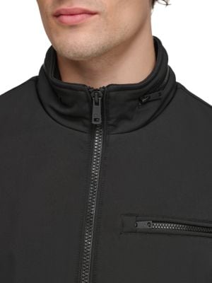Kenneth Cole
Softshell Hooded Raincoat