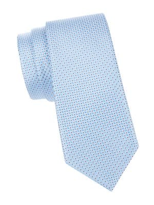 Emporio Armani
Checked Silk Blend Jacquard Tie