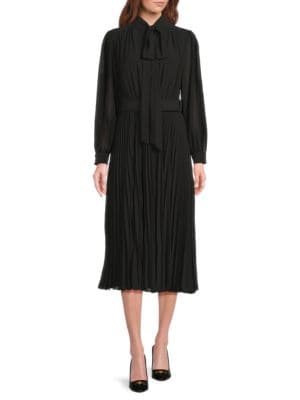 Tahari
                                                                         Print Midi Shirtdress