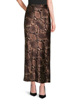 4th & Reckless
Novah Snake Print Maxi Skirt