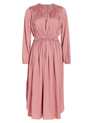 Elie Tahari Whisper Shirred Dress