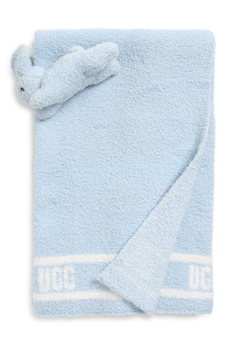 UGG® Bunny Rattle & Blanket Set