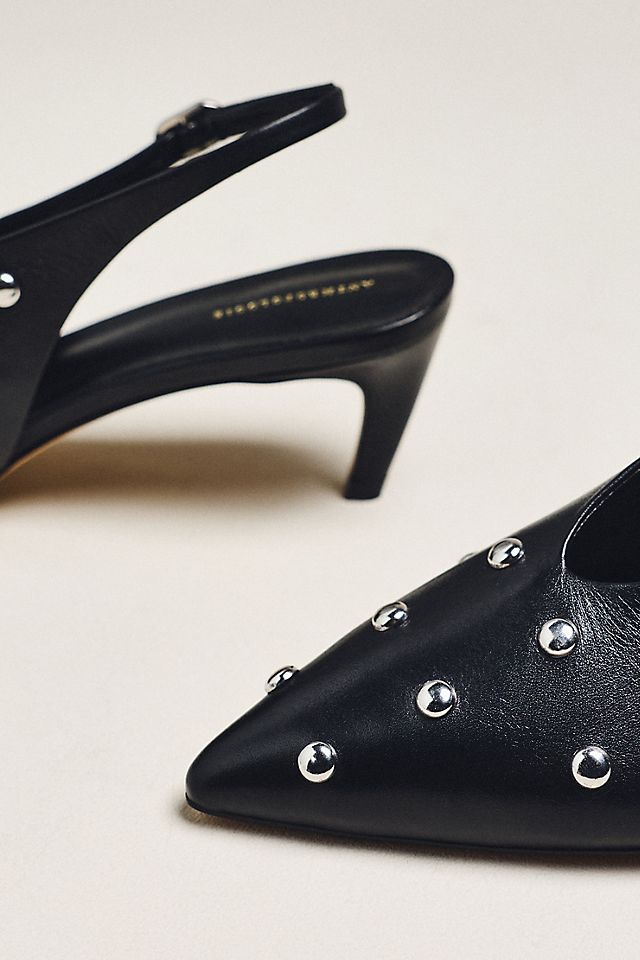 Anthropologie By Anthropologie Pointed-Toe Slingback Pumps