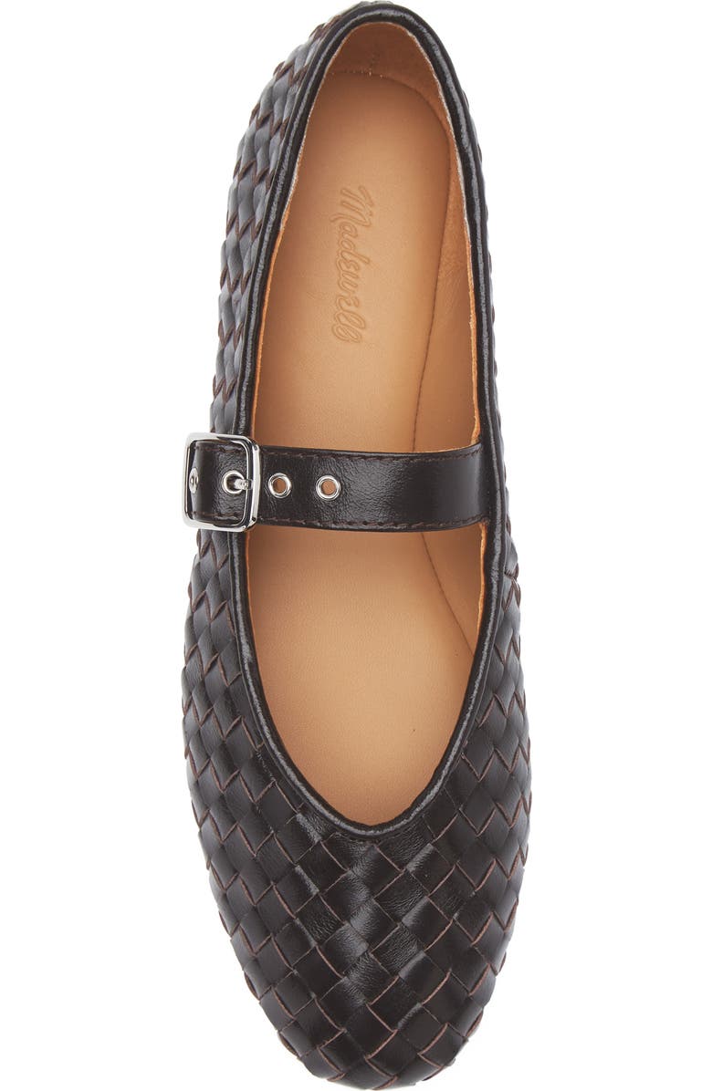 Madewell The Remy Woven Mary Jane Flat (Women)