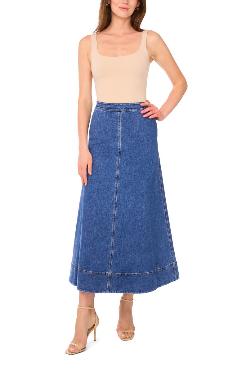 Parker The Fern Denim Midi Skirt