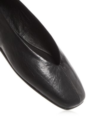 Jeffrey Campbell Women's Fathom Square Toe Ballet Flats