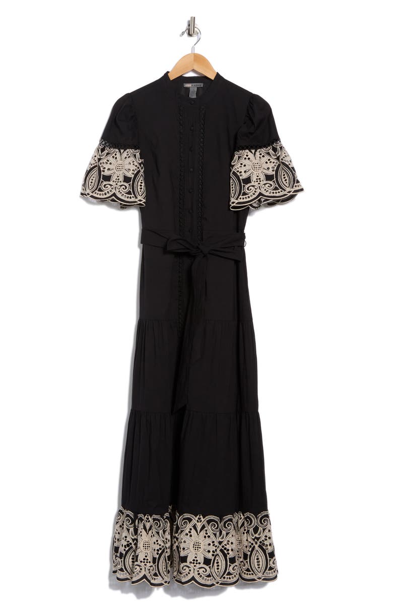 Love By Design Southampton Embroidered Maxi Shirtdress