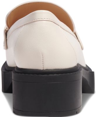 Macy's COACHWomen's Leah Platform Lug Sole Leather Loafers