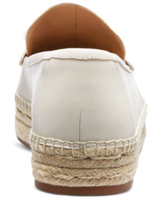 Macy's COACHWomen's Camilla Logo Espadrille Flat Loafers