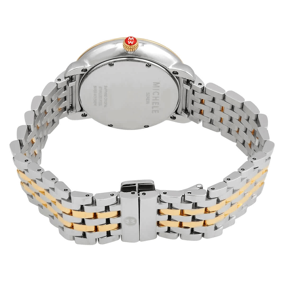 Walmart Michele Serein Mid Two-Tone Women's Watch MWW21B000148