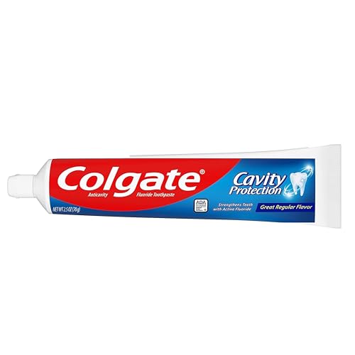 Amazon Colgate Cavity Protection Toothpaste with Fluoride - 2.5 ounce + 60% Free - 2 Pack