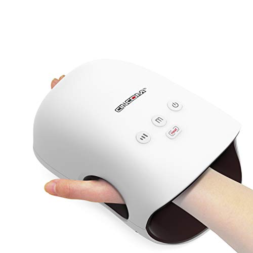 CINCOM Hand Massager(FSA or HSA Eligible)- Cordless Hand Massager with Heat and Compression for Arthritis and Carpal Tunnel - Gifts for Women(White)