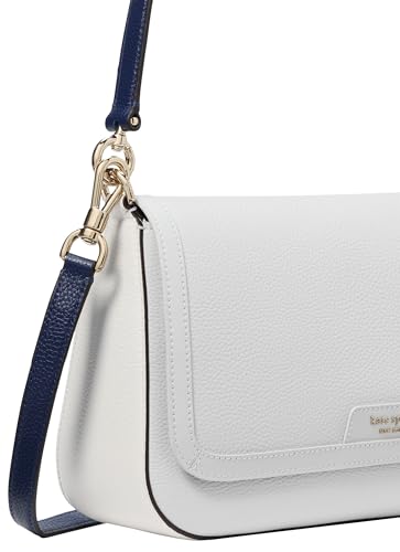 kate spade new york Women's Hudson Colorblocked Pebbled Leather Flap Shoulder Bag
