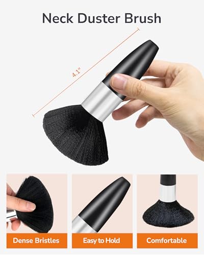 Amazon ULG Professional Hair Cutting Cape with Neck Duster Brush Waterproof Extra Large Size Salon Barber Cape Haircut Cape for Men