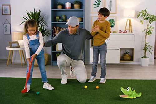 Clip coupon Gator Golf - Putt The Ball into The Gator's Mouth to Score Game by Goliath, Single, Gator Golf, 27 x 27 x 12.5 cm for age 3+ years