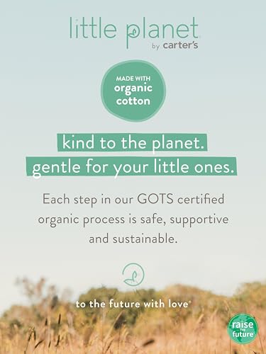 Amazon little planet by carter's unisex-baby Organic Cotton Gauze Bubble