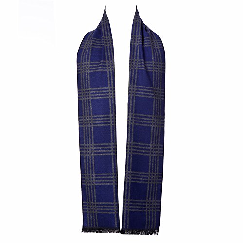 OHAYOMI Mens Scarf Winter Fashion Formal Soft Scarves for Men