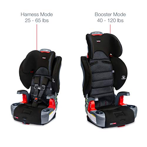 Britax Grow with You ClickTight Harness-2-Booster Car Seat, Cool Flow Gray