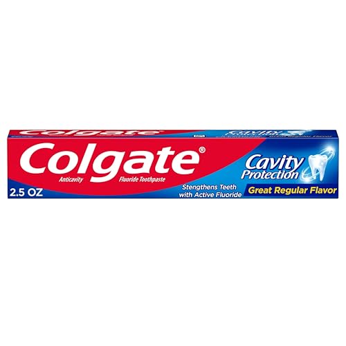 Amazon Colgate Cavity Protection Toothpaste with Fluoride - 2.5 ounce + 60% Free - 2 Pack