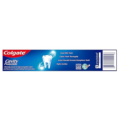 Amazon Colgate Cavity Protection Toothpaste with Fluoride - 2.5 ounce + 60% Free - 2 Pack