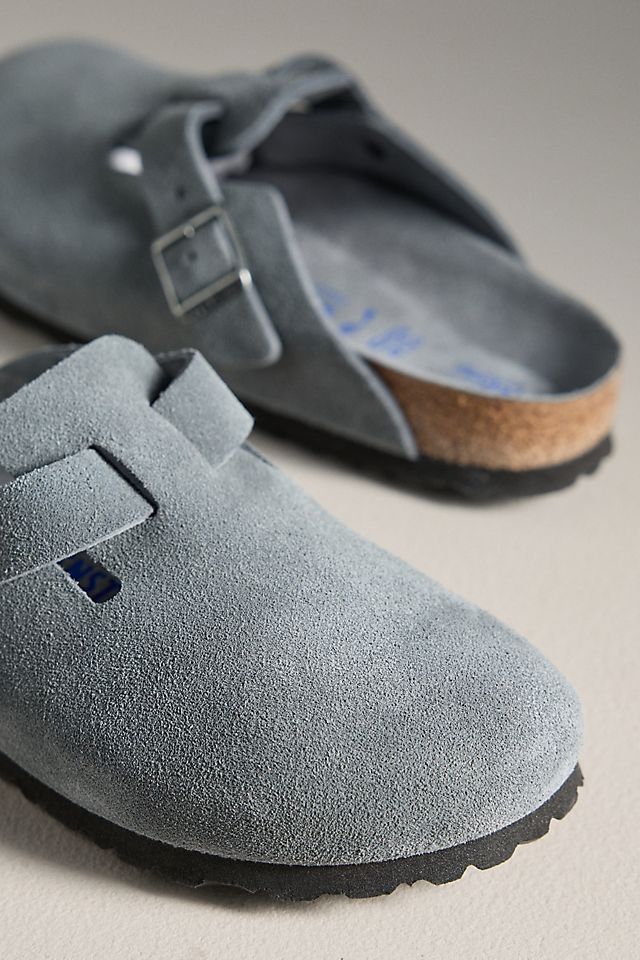 Anthropologie Birkenstock Boston Soft Footbed Clogs